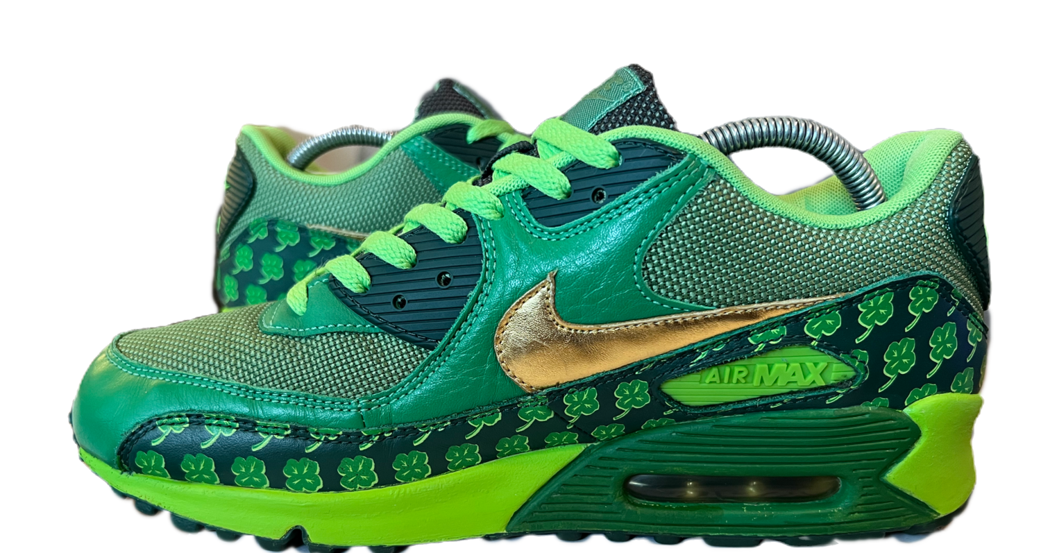 Nike Airmax 90 - St Paddy's Day size 10.5 mens US 2007