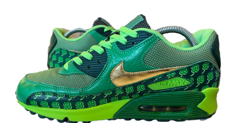 Nike Airmax 90 - St Paddy&#39;s Day size 10.5 mens US 2007