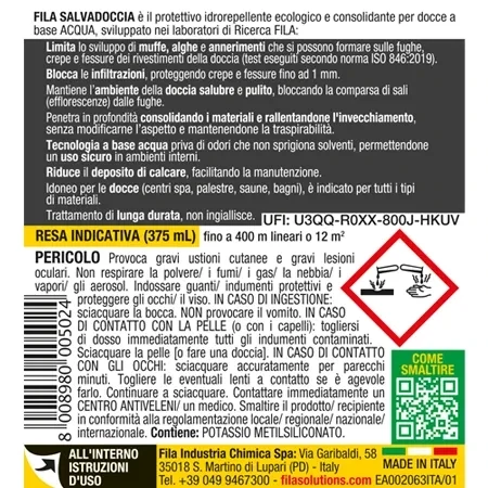 FILA- SALVADOCCIA anti infiltrazione doccia