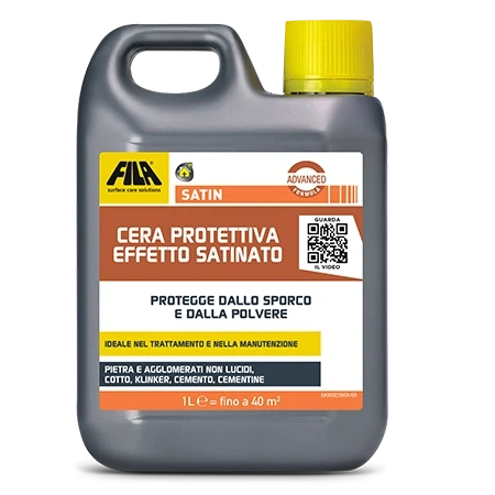 FILA-SATIN 1/5L cera protettiva effetto satinato