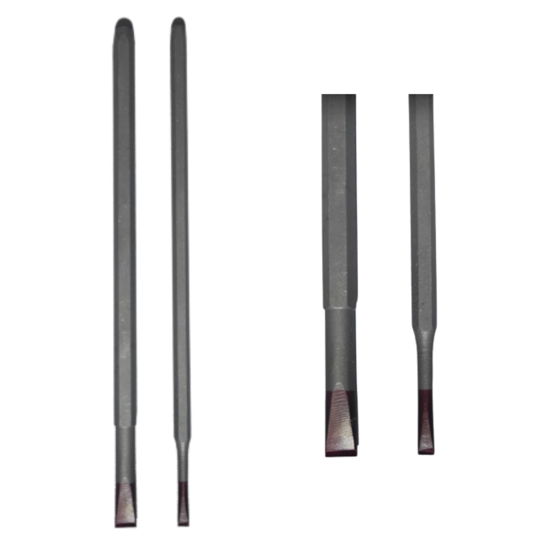 SCALPELLI A MANO PER MARMO e GRANITO 10 mm- 22 mm