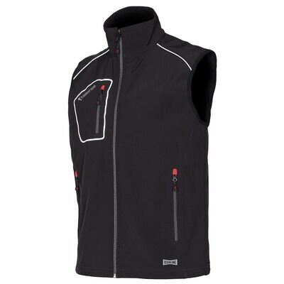 ISSALINE - GILET SNAPPY softshell