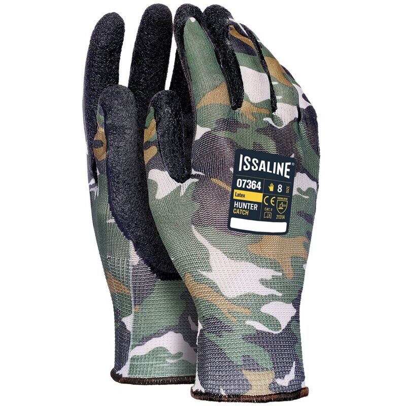 GUANTI LATEX HUNTER CATCH ISSALINE