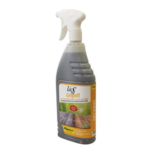 CHIMIVER- LIOS GRIGIOFF rigenerante per legno ingrigito CHIMIVER- LIOS GRIGIOFF rigenerante per legno ingrigito