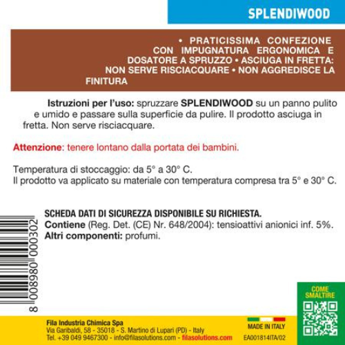 FILA- SPLENDIWOOD ravviva legno