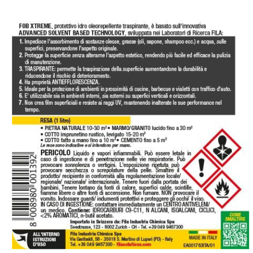 FILA- FOB XTREME protettivo pietre/cemento