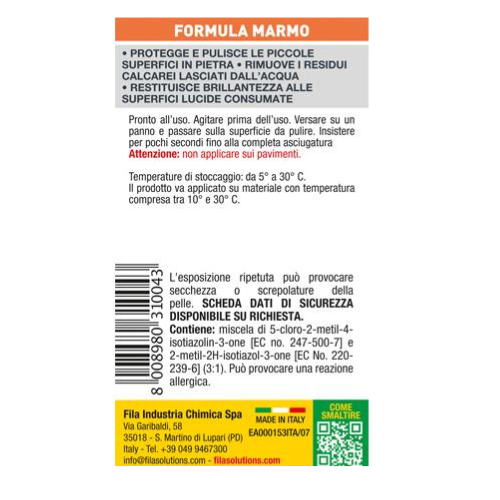 FILA- FORMULA MARMO trattamento polish