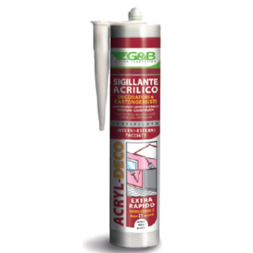 G&B- SIGILLANTE ACRILICO EXTRA RAPIDO
