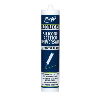 SIGILL - SILCOFLEX 430 silicone acetico universale