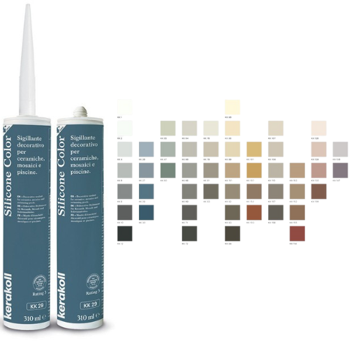 KERAKOLL- SILICONE COLOR KK129 - KK158