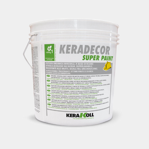 KERAKOLL - KERADECOR SUPER PAINT pittura superlavabile