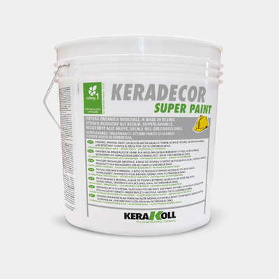 KERAKOLL - KERADECOR SUPER PAINT pittura superlavabile