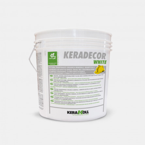 KERAKOLL - KERADECOR WHITE pittura traspirante