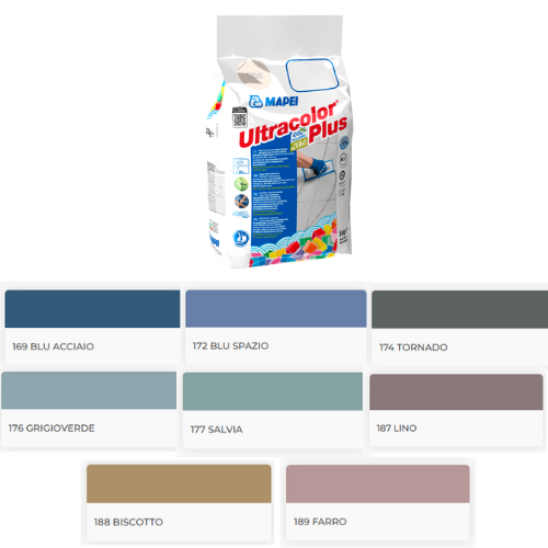 MAPEI- ULTRACOLOR PLUS KG 5 da n.169 a n.189