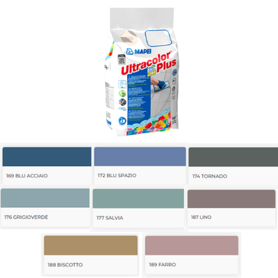 MAPEI- ULTRACOLOR PLUS KG 5 da n.169 a n.189