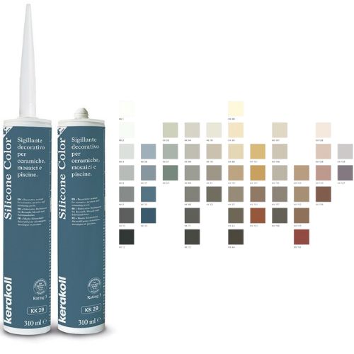 KERAKOLL- SILICONE COLOR KK129 - KK158
