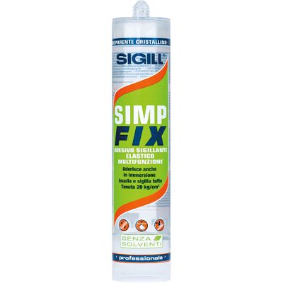SIGILL - SIMP FIX adesivo sigillante elastico SIGILL - SIMP FIX adesivo sigillante elastico