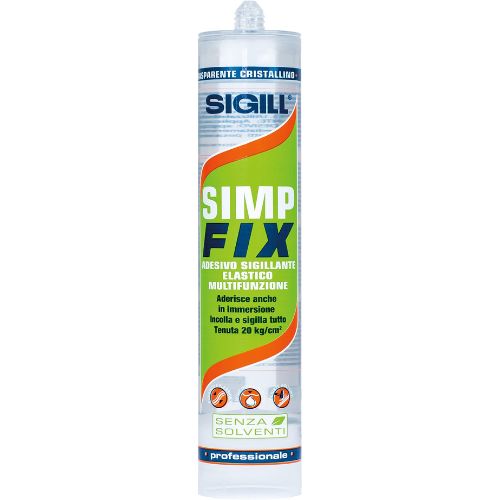 SIGILL - SIMP FIX adesivo sigillante elastico