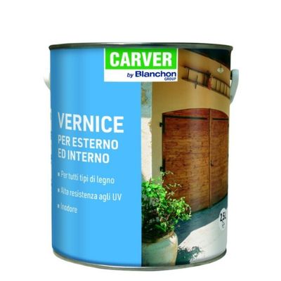 CARVER - VERNICE ESTERNO/ INTERNO CARVER - VERNICE ESTERNO/ INTERNO