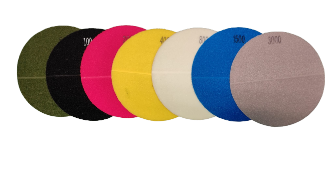 DISCO PER LUCIDATURA VELCRATO 115-150 mm