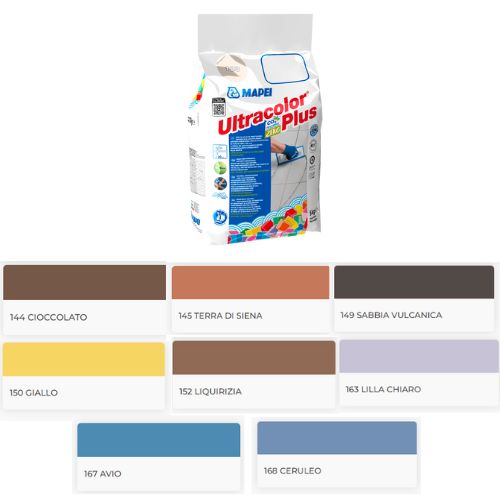 MAPEI- ULTRACOLOR PLUS KG 5 da n.144 a n.168