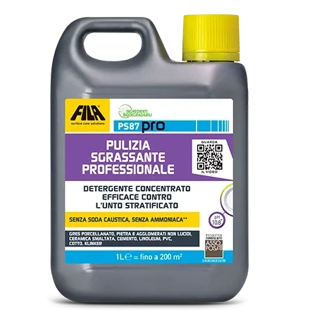 FILA- PS87 PRO 1/5 L detergente sgrassante FILA- PS87 PRO 1/5 L detergente sgrassante