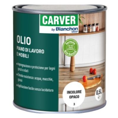 CARVER- OLIO PIANO DI LAVORO E MOBILI