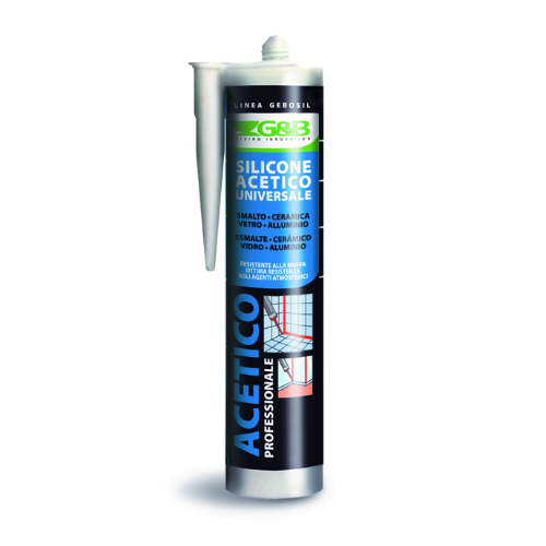 G&B - GEBOSIL SILICONE ACETICO PROFESSIONALE G&B - GEBOSIL SILICONE ACETICO PROFESSIONALE