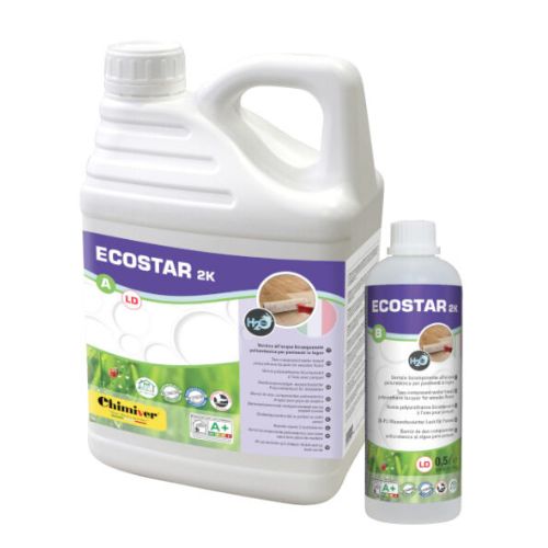 CHIMIVER - ECOSTAR 2K vernice all'acqua bicomponente per legno