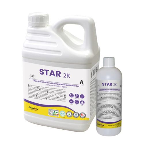 CHIMIVER - STAR 2K vernice all'acqua bicomponente per legno CHIMIVER - STAR 2K vernice all'acqua bicomponente per legno