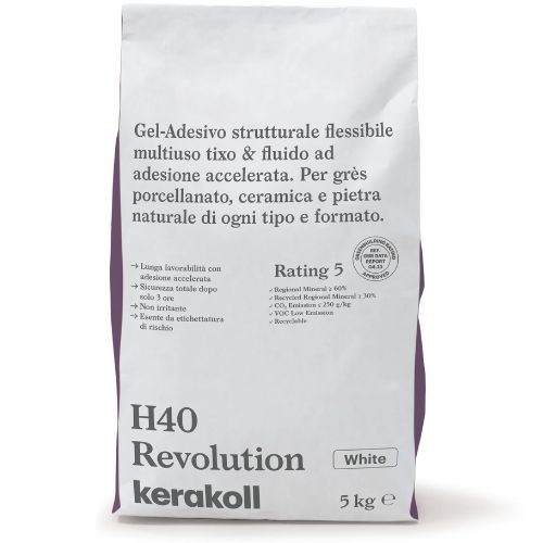 KERAKOLL - H40 REVOLUTION 5Kg Gel- adesivo KERAKOLL - H40 REVOLUTION 5Kg Gel- adesivo