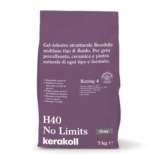 KERAKOLL - H40 NO LIMITS 5Kg Gel-Adesivo KERAKOLL - H40 NO LIMITS 5Kg Gel-Adesivo