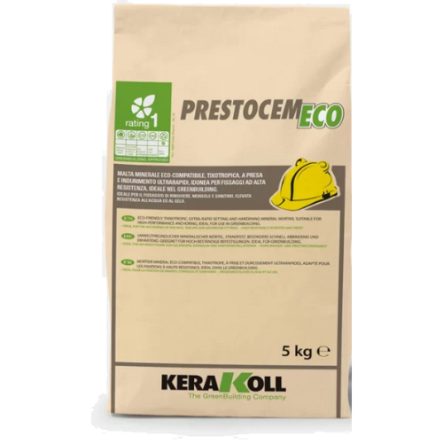 KERAKOLL - PRESTOCEM ECO 5kg malta eco-compatibile KERAKOLL - PRESTOCEM ECO 5kg malta eco-compatibile