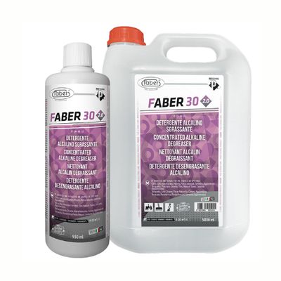 FABER - FABER 30 2.0 detergente alcalino sgrassante FABER - FABER 30 2.0 detergente alcalino sgrassante