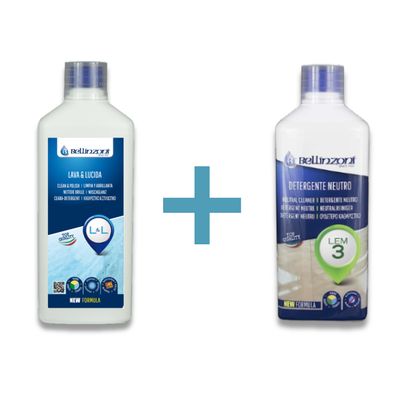 BELLINZONI - KIT DUO DETERGENTI MULTI-SUPERFICIE