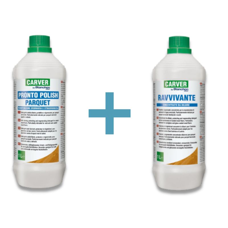 CARVER - KIT PROTEZIONE E RAVVIVAMENTO PARQUET CARVER - KIT PROTEZIONE E RAVVIVAMENTO PARQUET