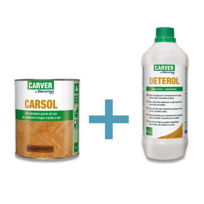CARVER - KIT CURA DEL PARQUET OLIATO CARVER - KIT CURA DEL PARQUET OLIATO