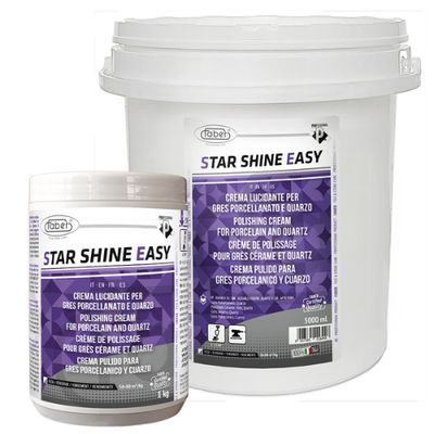 FABER - STAR SHINE EASY crema lucidante per gres porcellanato FABER - STAR SHINE EASY crema lucidante per gres porcellanato