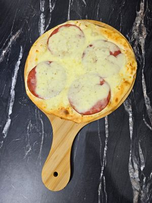 kashkaval and Mortadella