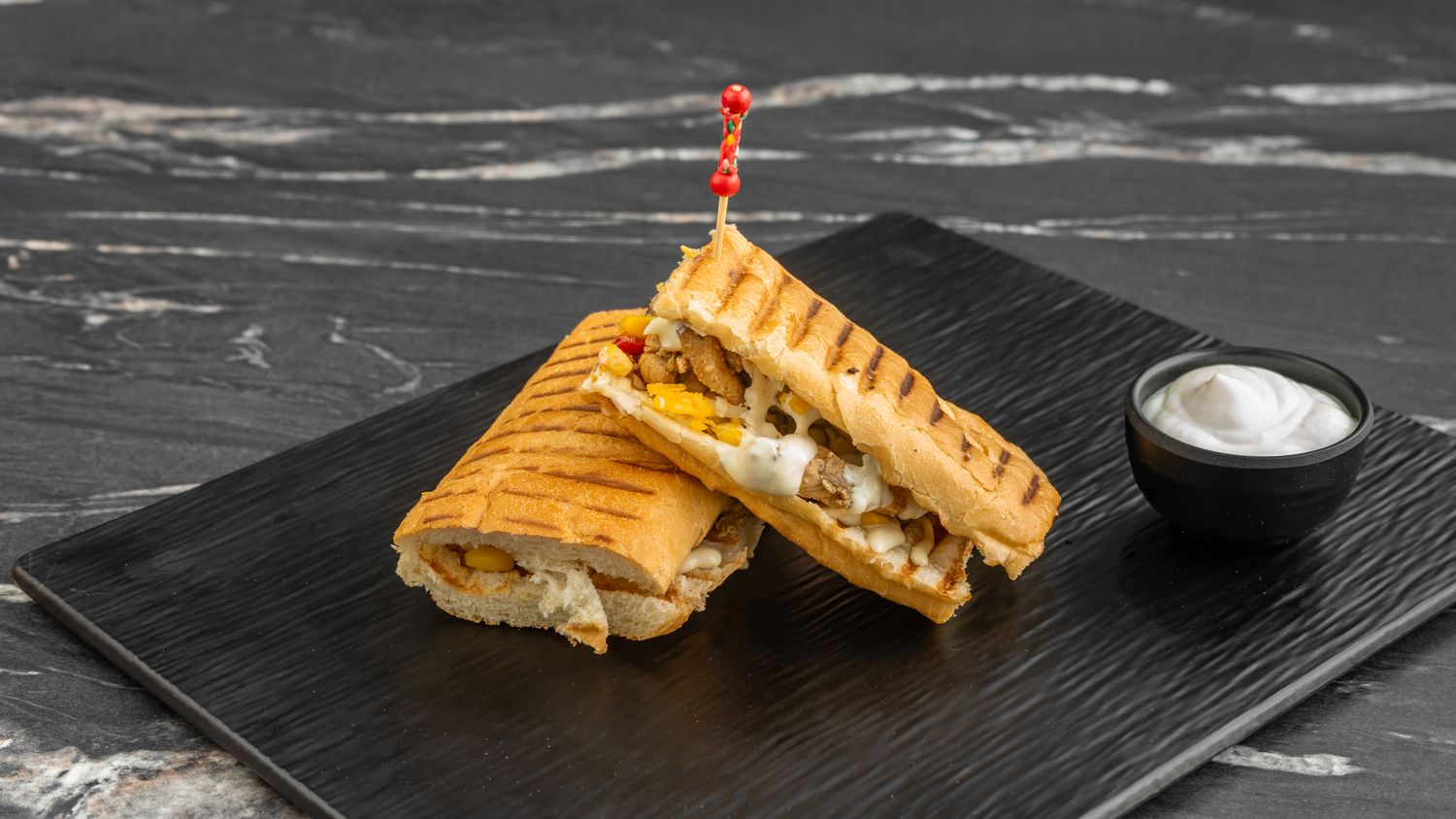Fajita sandwich