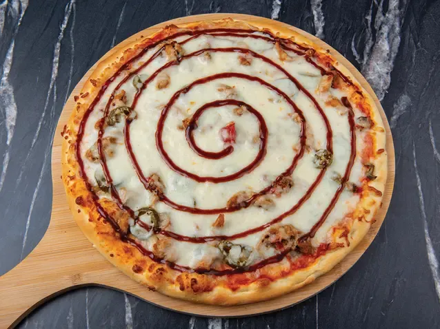 B.B.Q pizza