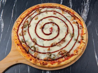 B.B.Q pizza