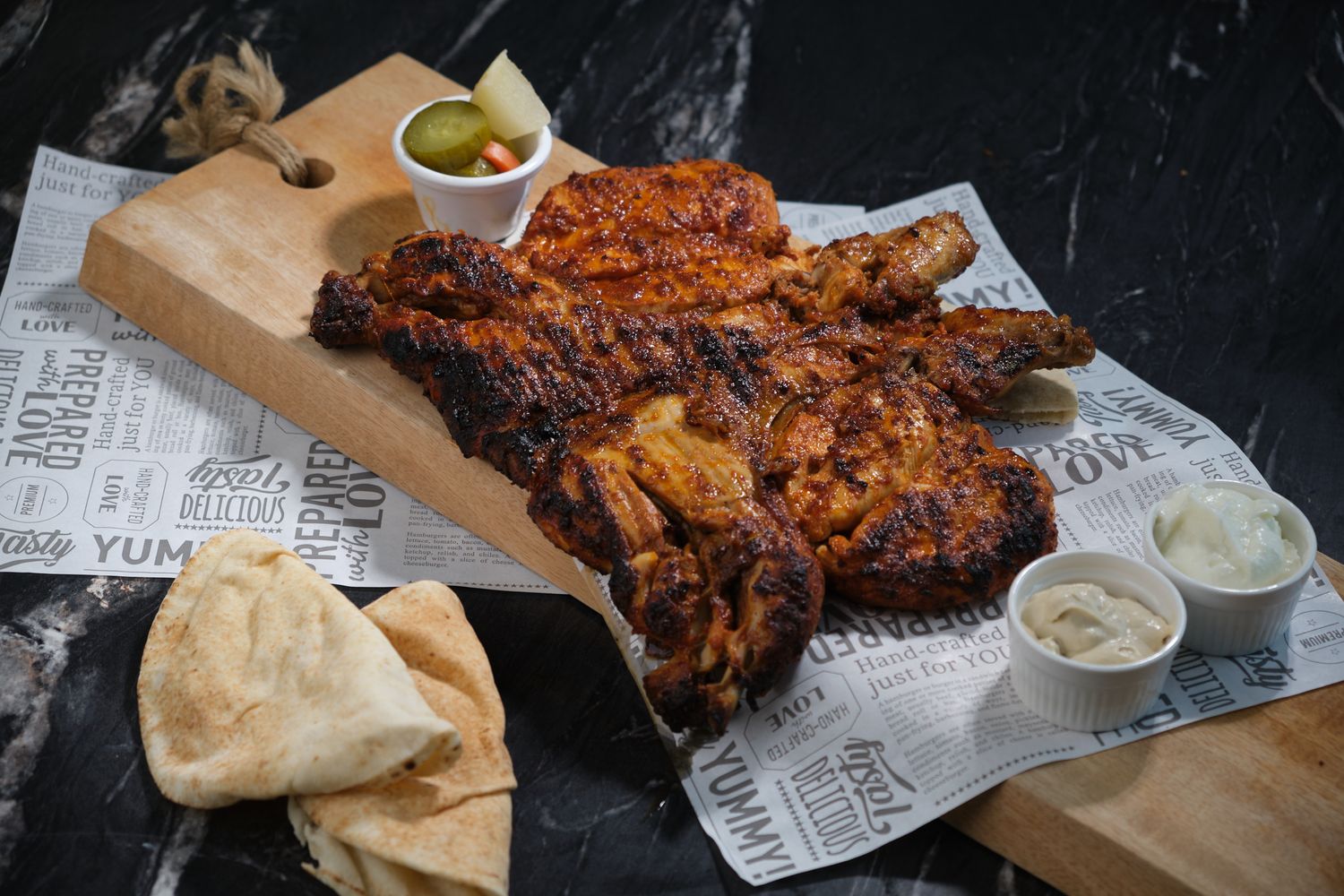 Grilled chicken full