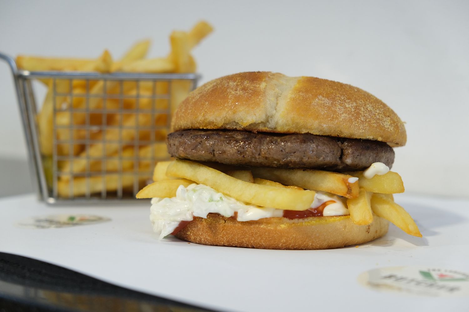 Lebanese Beef Burger Traditional