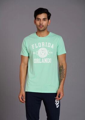 Florida Stamp Stars Men’s T-Shirt Mist Green