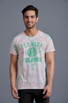 Florida Men’s T-Shirt Tye Dye Green