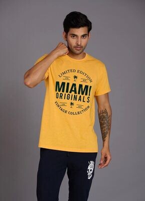 Miami Originals Men’s T-Shirt Mustard
