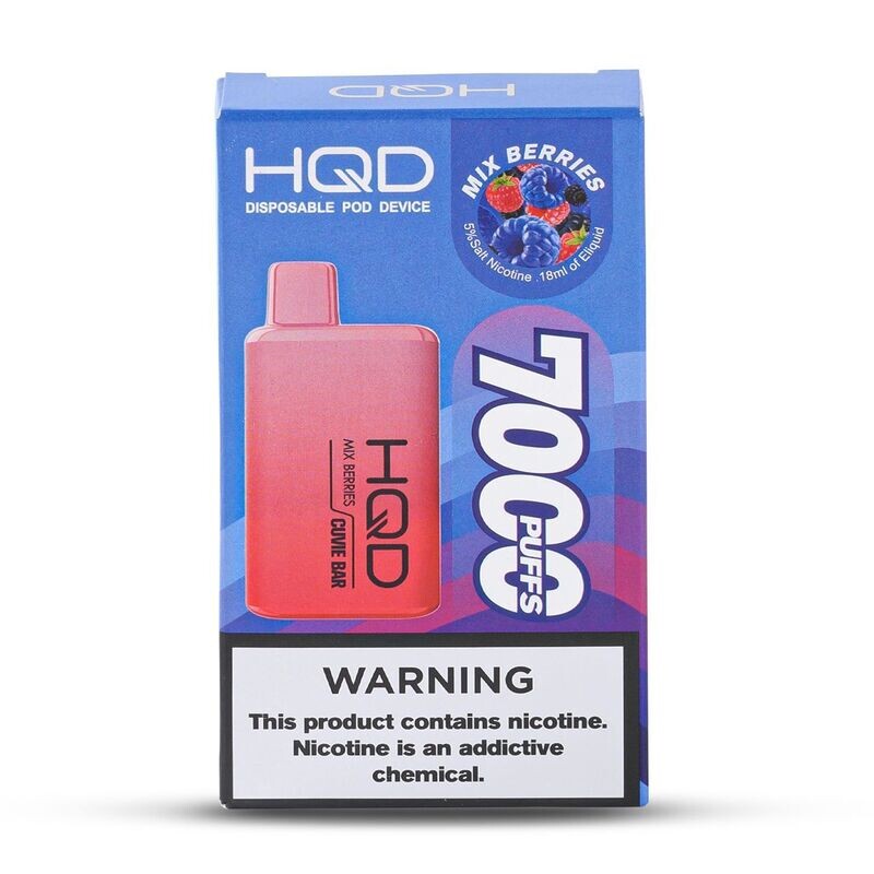 HQD 7000 Mix Berries (5 Pack)