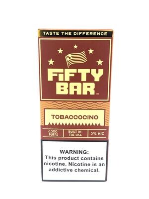 Fifty Bar Tobaccocino (10 Pack)