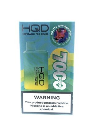 HQD 7000 Mojito Mixed Berries (5 Pack)